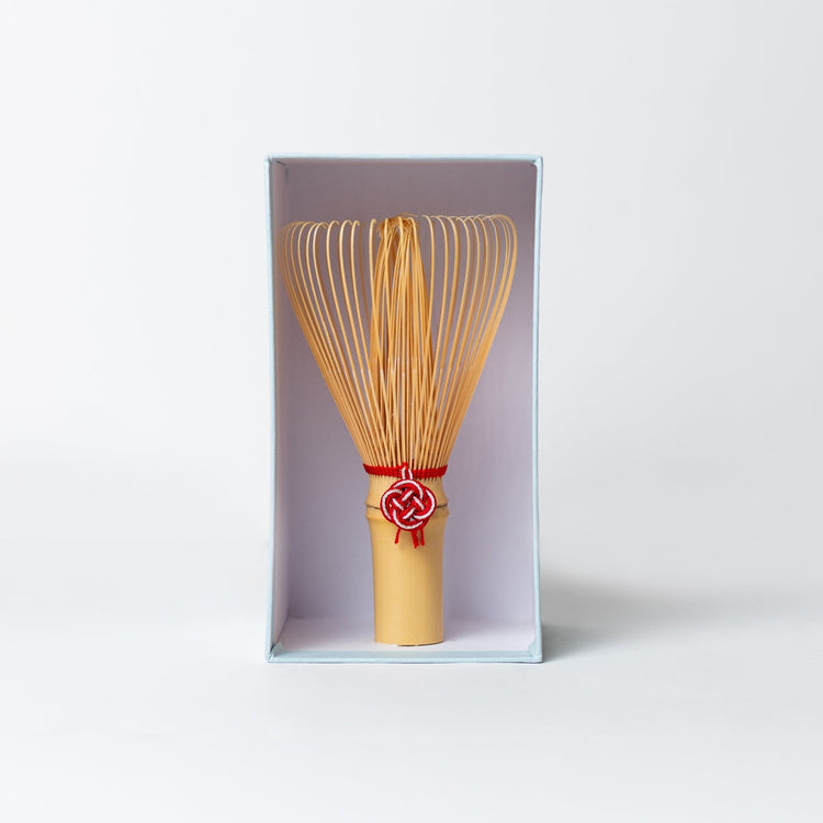 Deluxe Matcha Set “Mizuhiki” – Handmade Japanese Tea Set by KITSUNE