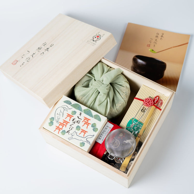 kitsune matcha set