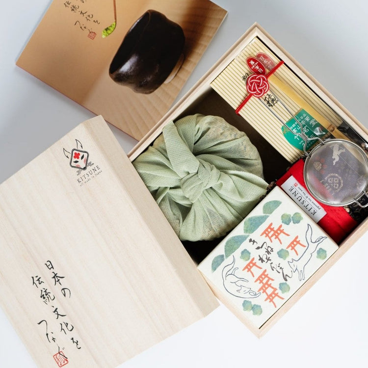 kitsune matcha set