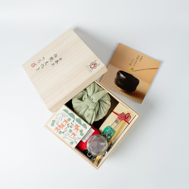 kitsune matcha set