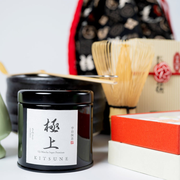 kitsune matcha set