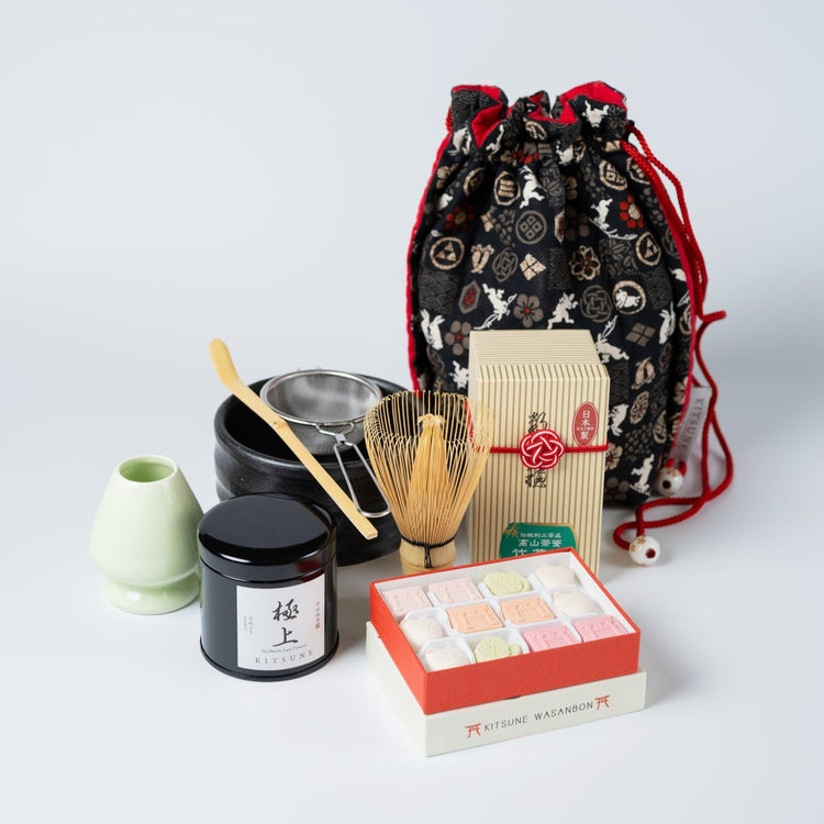 kitsune matcha set