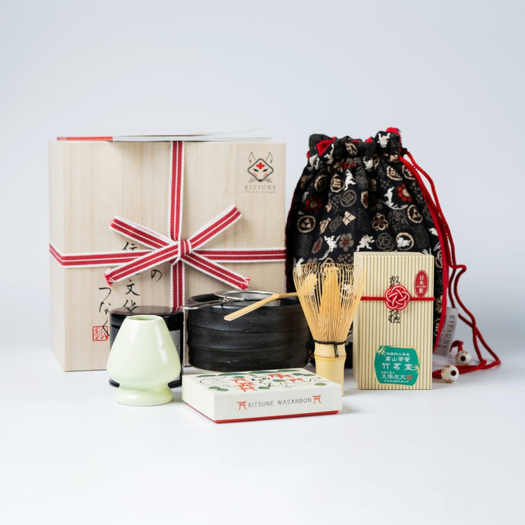 kitsune matcha set