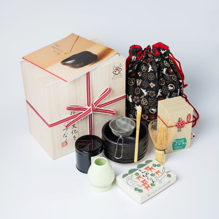 kitsune matcha set