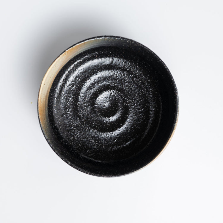 茶碗 黒丸
