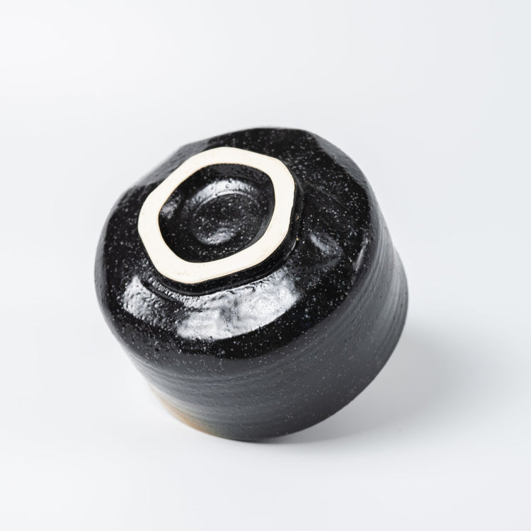 茶碗 黒丸