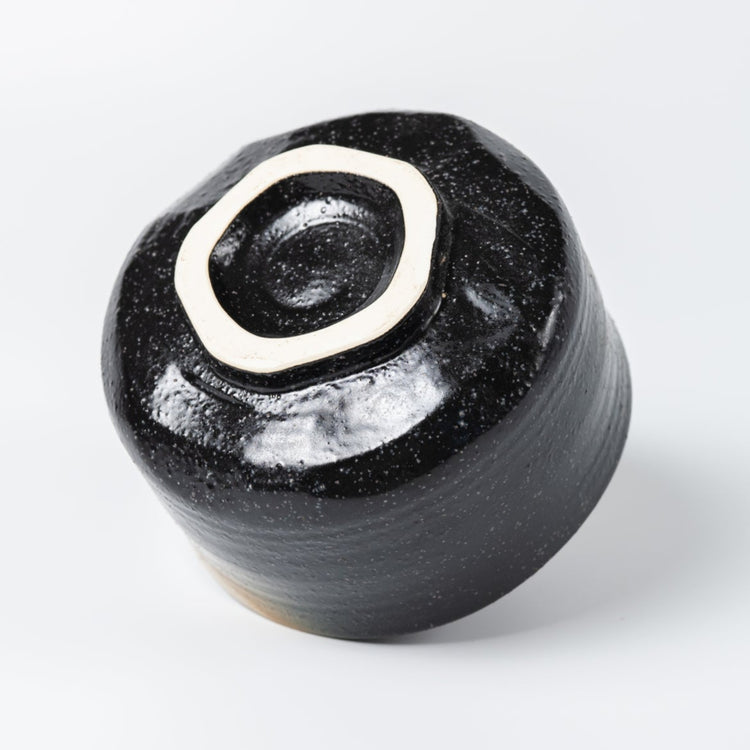 茶碗 黒丸