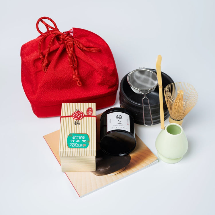 お抹茶茶道具セットred